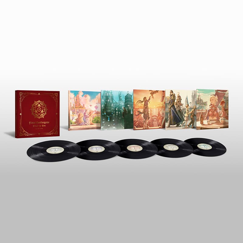 FINAL FANTASY XIV Vinyl LP Box (5-Disc Set) | スクウェア・エニックス e-STORE