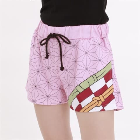 【鬼滅の刃】ショートパンツ（竈門 禰豆子/M-Lサイズ） / vvstore