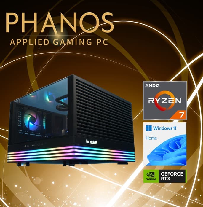 7777-PHANOS443911 | RTX5070 Ryzen7 9800X3D メモリ DDR5 32GB RGB SSD 2TB Gen4×4 【 PHANOS 】 PHANOS-443911 ゲーミングPC BTOパソコン | アプライドネット