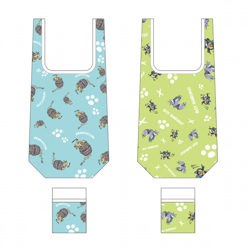 モンスターハンター × 仕事猫 エコバック (全2種)｜ CAPCOM STORE TOKYO｜渋谷PARCO | ONLINE PARCO（オンラインパルコ）