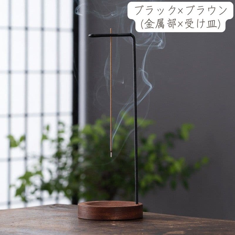 【楽天市場】【日本の鉄職人仕立て】 TETUTO お香立て 灰がこぼれない おしゃれ 横置き 線香立て インセンスホルダー 香炉 金属 黒 四角形 ML-207：職人仕立のデザイン家具MagoroLabo