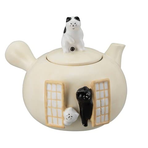 【ふてぶてしい】猫の急須 / vvstore