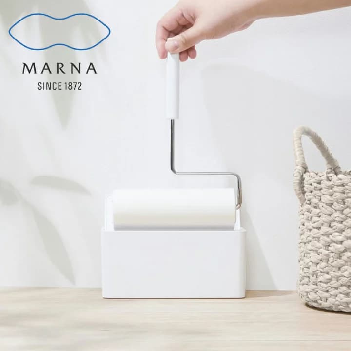 【楽天市場】【楽天ランキング１位受賞】マーナ MARNA コロコロクリーナー ケース付 コロコロテープ 掃除道具 ほこり取り 掃除グッズ 粘着クリーナー 日本製 W167【あす楽対応・送料無料】[RSL]：セントラルマーケット