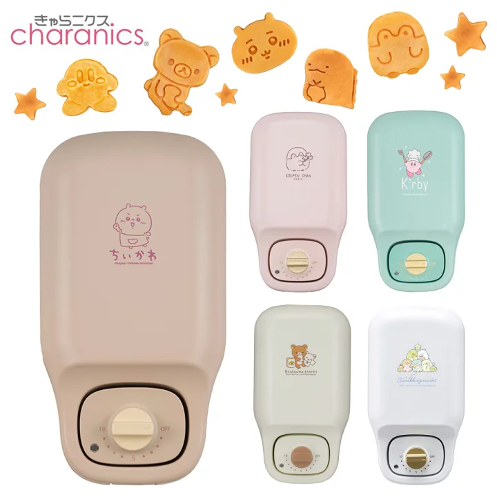 【楽天市場】CCP こんがりきゃらマルチサンドメーカー KM-CM75 すみっコぐらし ちいかわ 星のカービィ コウペンちゃん リラックマ ホットサンドメーカー ミニケーキ お菓子：INNCLIVE