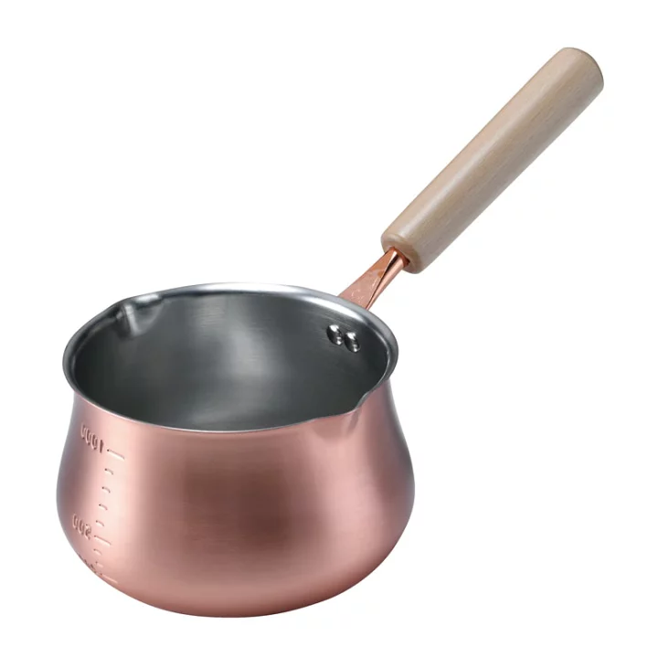 【楽天市場】あったか銅の雪平鍋　18cm キッチン カトラリー おしゃれ 新生活 雑貨 贈り物 ギフト プレゼント イベント 日本製 国産 燕三条 田辺金具：ワクイショップ　楽天市場店