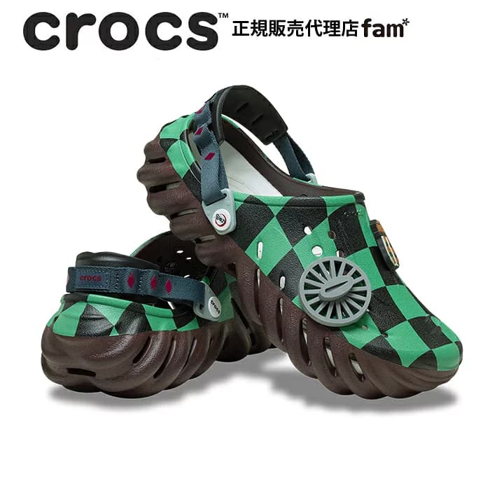 【楽天市場】クロックス crocs【メンズ レディース サンダル】Demon Slayer Tanjiro Echo Clog/「鬼滅の刃」 炭治郎 エコー クロッグ/212434｜☆：crocs正規販売代理店　fam
