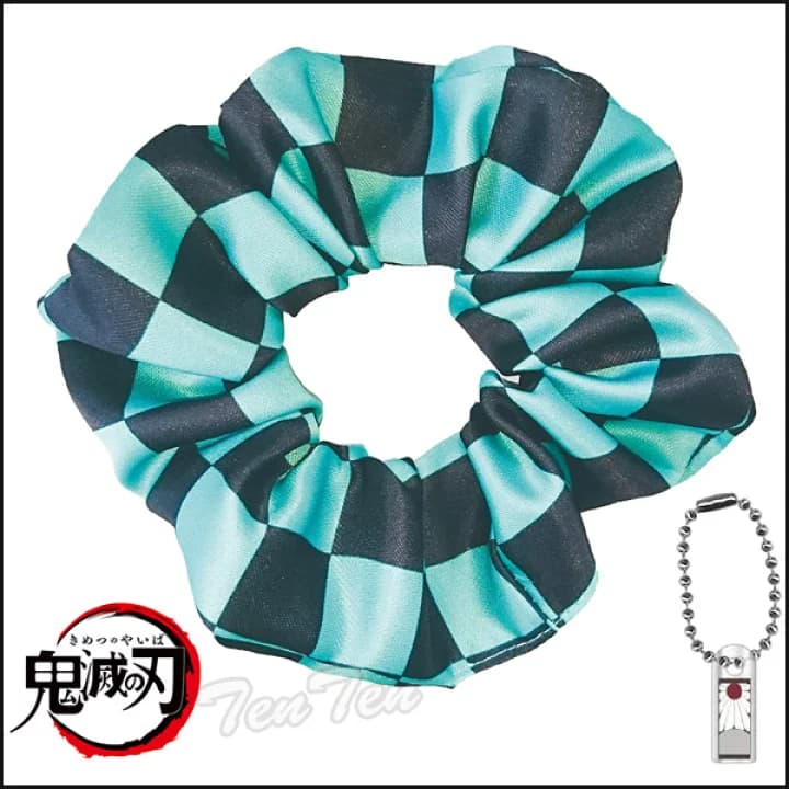 【楽天市場】鬼滅の刃 シュシュ 竈門炭治郎 （かまど たんじろう） アクリルチャーム付き きめつのやいば 鬼滅の刃 グッズ 【即納品】 炭治郎：天天ストア 楽天市場店