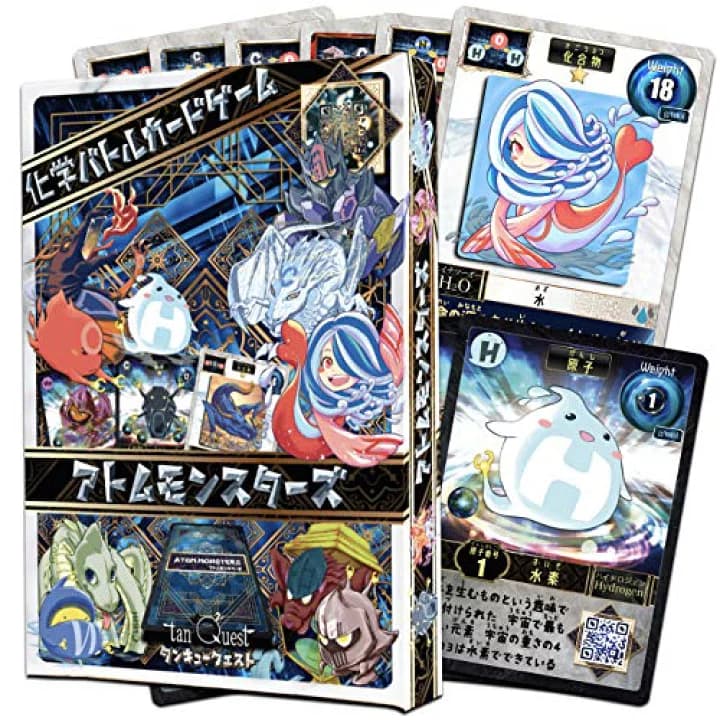 【楽天市場】アトモン基本パック 遊びながら元素記号を学習できる化学バトル知育ゲーム！：kai-shop 楽天市場店