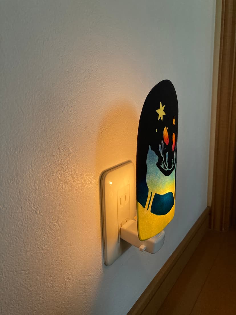 *＊ ナイトランプ 「 星の散歩道 」*＊… スタンドライト・テーブルランプ 空 *luce della stella 通販 9773001｜Creema(クリーマ)