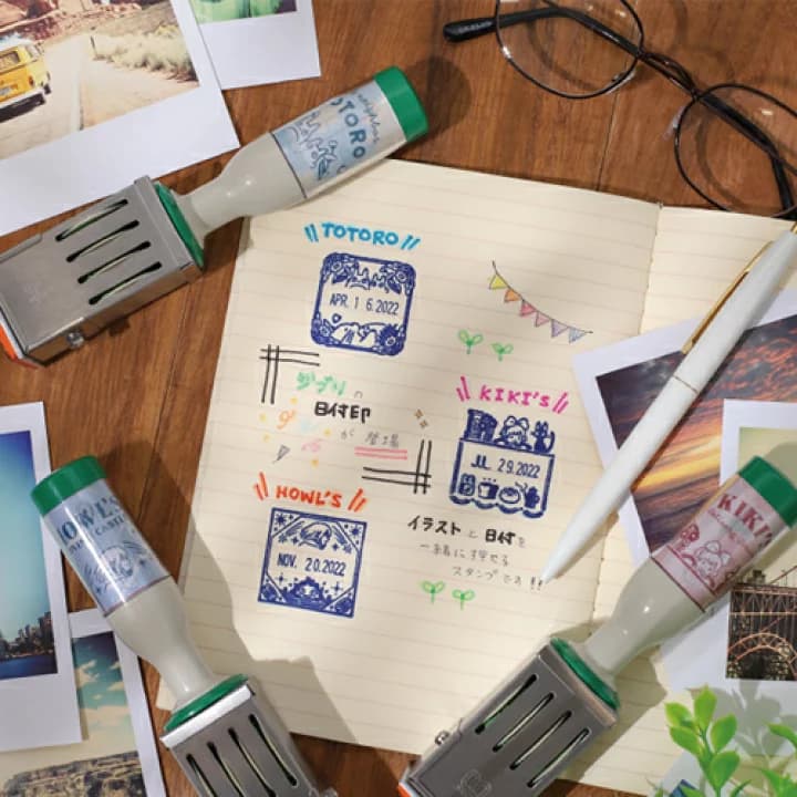 【楽天市場】ジブリ日付印 サンビー　となりのトトロ 魔女の宅急便 ハウルの動く城 SANBY 文房具 文具 送料無料：しるし堂