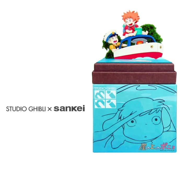 【楽天市場】スタジオジブリmini 崖の上のポニョ 【ポニョと妹たち】 ◆みにちゅあーとキット おうち時間 工作 ミニチュア インテリア：みにちゅあーとショップ
