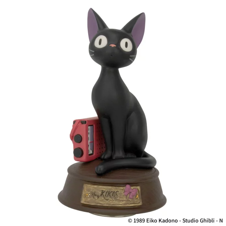 【楽天市場】【送料無料!】 魔女の宅急便 磁器オルゴール ジジとラジオ (曲名:やさしさに包まれたなら)：ユウセイ堂1 ポイントアップ店