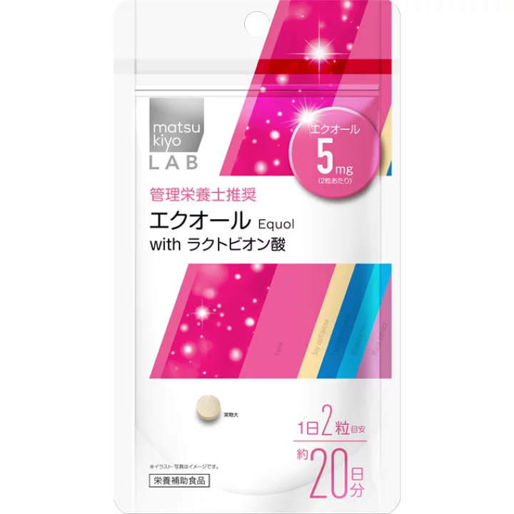 【楽天市場】matsukiyo LAB エクオールｗｉｔｈラクトビオン酸 ４０粒：マツモトキヨシ楽天市場店