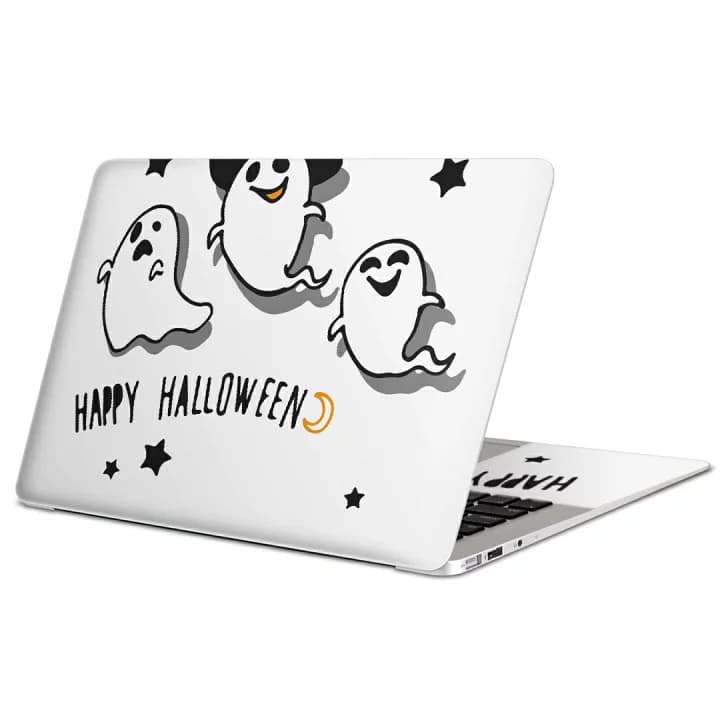 【楽天市場】MacBook 用 スキンシール マックブック 13インチ ～ 16インチ MacBook Pro / MacBook Air 各種対応 ノートパソコン カバー ケース フィルム ステッカー アクセサリー 保護 009418 ハロウィン　キャラクター　おばけ：スマコレ