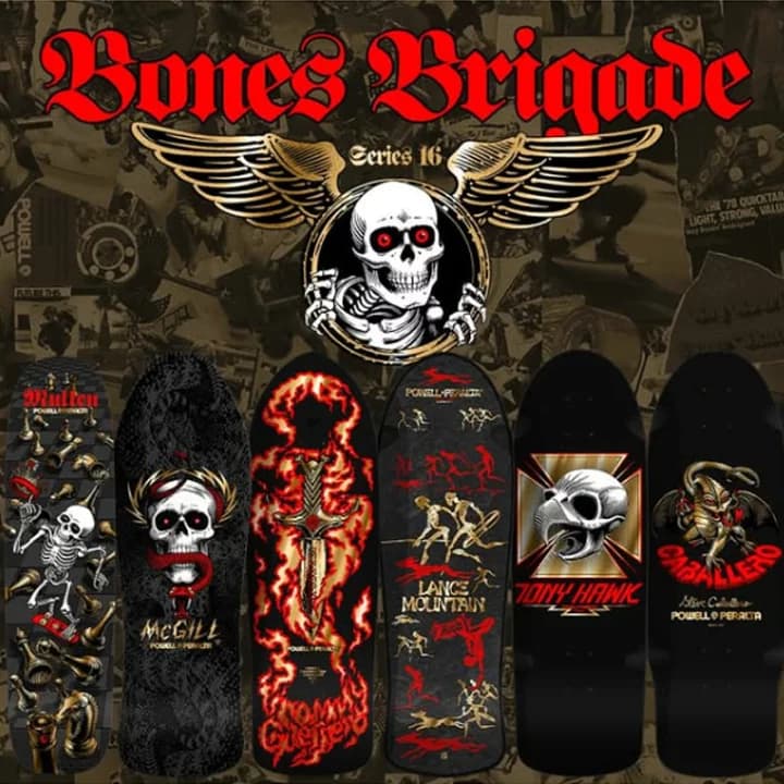 【楽天市場】【POWELL】パウエル【Powell Peralta Bones Brigade Series 16】Full set 【SAKTEBOARD】スケボー【スケート】オールド【シリーズ13】Bones Brigade【限定】Complete All 6 Boards【デッキ】送料無料 (184,800)：StaleFink
