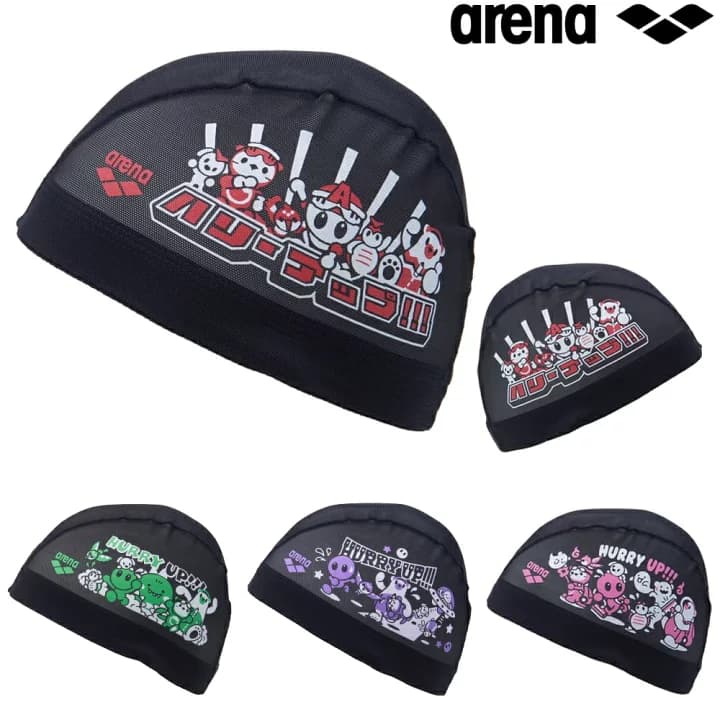 【楽天市場】【店内商品3点以上でさらに3％OFFクーポン配布中】アリーナ ARENA 水泳 メッシュキャップ アリーナ君 スイムキャップ 水泳帽 水泳小物 2025年秋冬モデル AS5FSC56U：ＳＷＩＭＳＨＯＰヒカリスポーツ