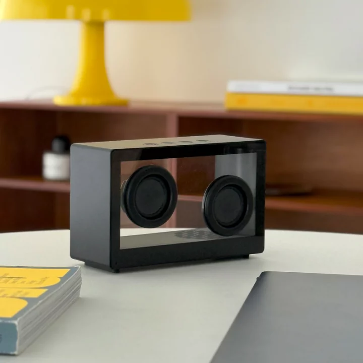 【楽天市場】予約販売10月中旬～10月下旬頃発送予定 小型透明 Bluetooth クリア スピーカー【ART OF BLACK】：ART OF BLACK