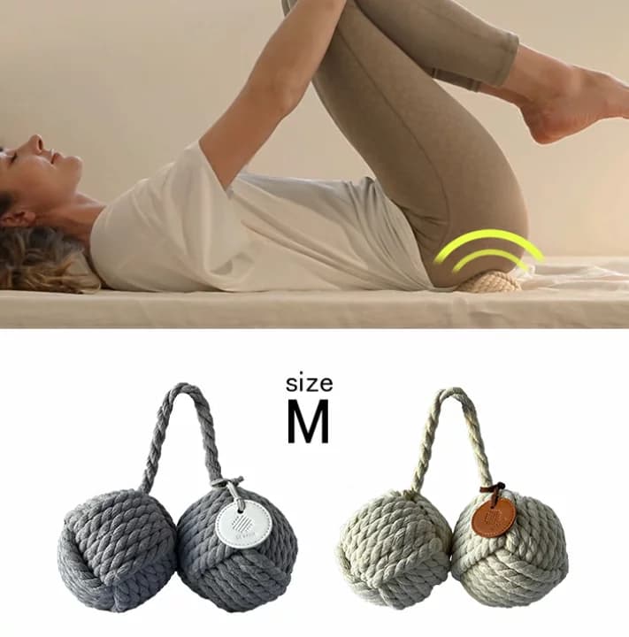 【楽天市場】タイボールズ ツインズ Mサイズ TIE BALLS TWINS お尻 マッサージ ほぐし 腰痛 おしり 座布団 クッション デスクワーク ストレッチ タイ古式 タイマッサージ セルフ 整体 枕 ハムストリング 首 肩 背中 ツボ マッサージボール ツボ押し 殿中 冷え：MOGOshop