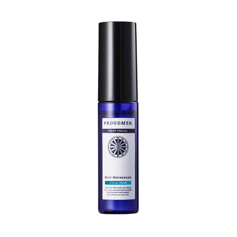 【プラウドメン】スーツリフレッシャーCM ミニ 15mL(シトラス・ムスクの香り) ファブリックスプレー スーツ消臭