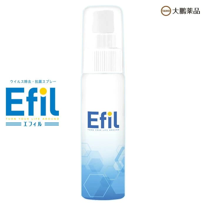 【楽天市場】大鵬薬品 Efil エフィル スプレータイプ 50ml エタノール 銀イオン ウィルス 除去 抗菌 消臭 スプレー マスクに吹きかけてウィルスを寄せ付けない！ 衣服・マスク・ドアノブ・電子機器・吐瀉物・介護用品・べビーカーなどに使用可能：豊通オールライフ
